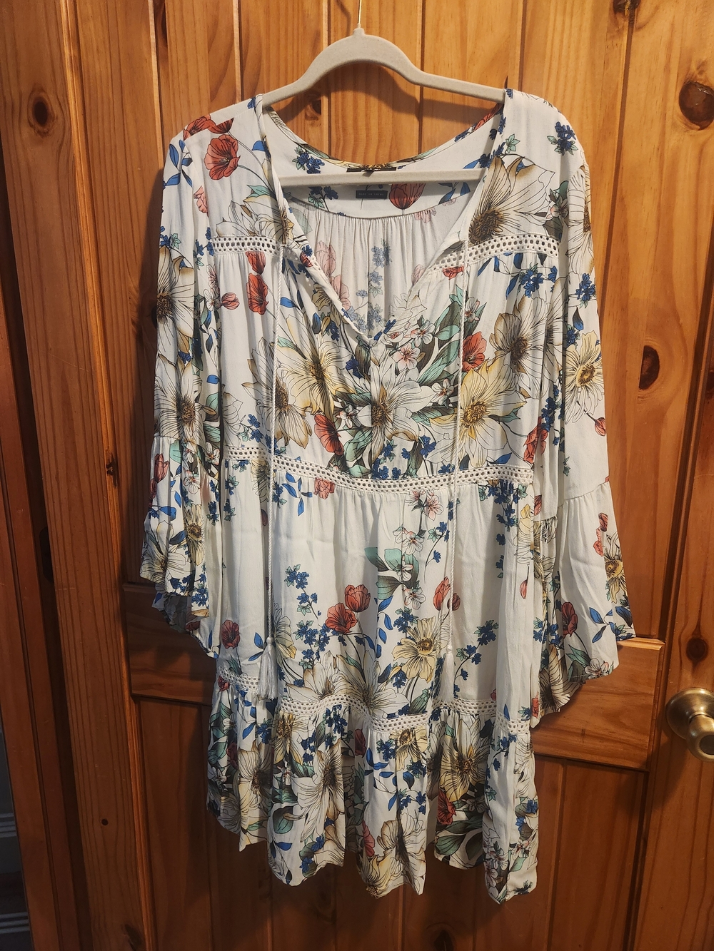 Knee Length Floral Womens Miss Me Dress